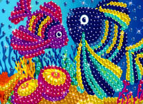 Красочные рыбки