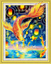 Золотая рыбка и крошечная девочка