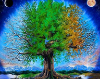 Дерево с четырьмя временами года
