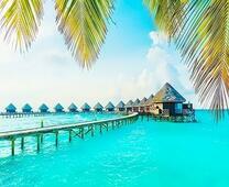 Курортный уголок на Мальдивах