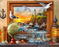 Море вытекает за рамки