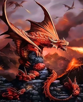 Огненный дракон и его потомство