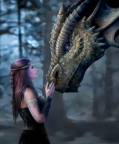 Девушка и дракон