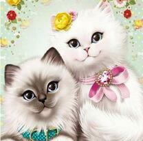 Милые котятки и цветочки