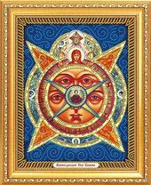 Всевидящее око Божие. Икона