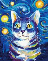 Кот под большими звёздами