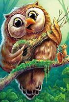 Сова и мышка музыканты