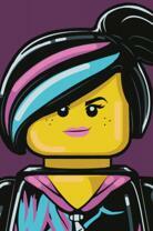 Девушка из лего