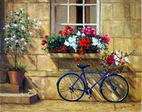 Велосипед под окном