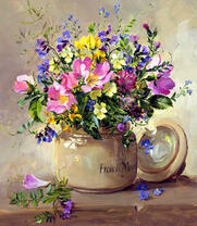 Нежный букетик полевых цветочков