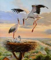 Гнездо журавлей