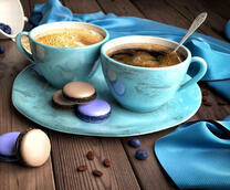 Кофе с печеньками