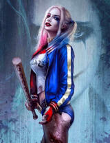 Харли Квин с битой