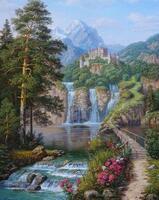 Картина по номерам Две картинки «Коробка 25 шт. картин по номерам BOX25-NM-00034»