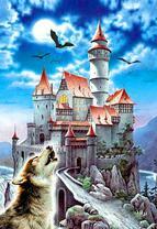 Замок на горе