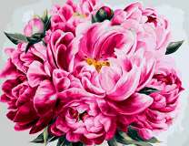Шикарные розовые пионы