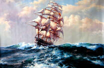 Корабль на вонах