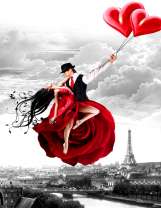 Полет в танго над Парижем