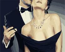 Пара после романтического ужина