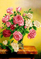 Самый нежный букет роз