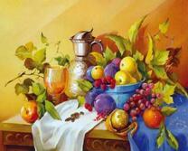 Богатый фруктовый натюрморт