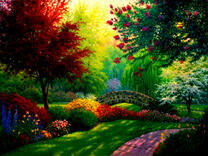 Дорожка к мостику