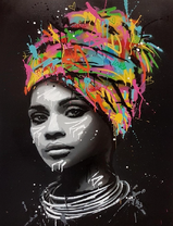 Портрет красивой девушки