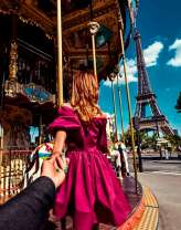 Следуй за мной на карусель Парижа