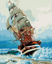 Парусник в море