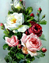 Букет из красных роз