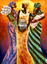 Три темнокожие женщины