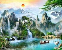 Водопады сногсшибательной красоты