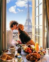 Сладкий французский поцелуй