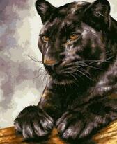 Черная грозная пантера