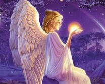 Ангел со светом в руках