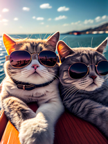 Коты на релаксе