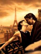 Французкий поцелуй на балконе