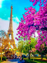 Франция. Париж. Весна