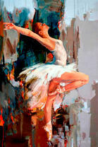 Восторженный танец балерины