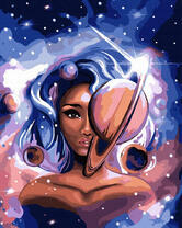 Девушка и сатурн