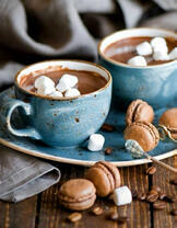 Какао с зефиркой