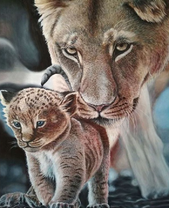 Малыш львёнок