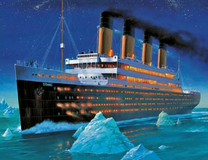 Титаник среди айсбергов