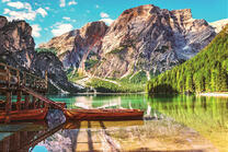 Альпийское озеро Брайес. Италия