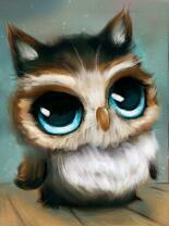 Голубоглазый птенец