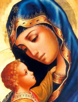 Дева Мария с младенцем