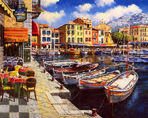 Лодки в городской бухте