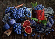 Голубика и инжир